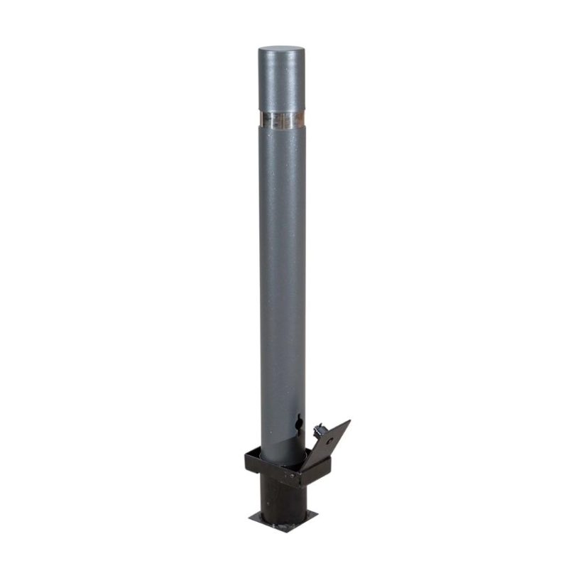 Pilona de Tubo Desmontable con Base