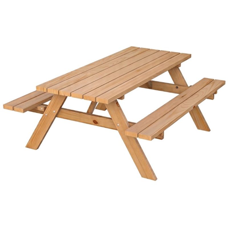 Mesa de Picnic en Madera de Pino tratada